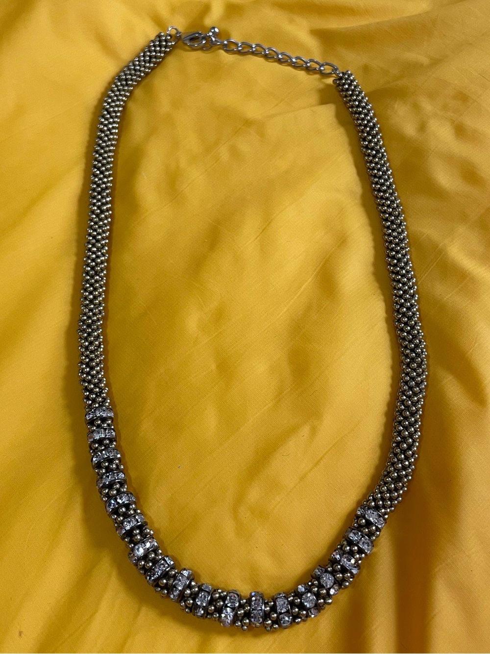 Silver and Gold Necklace
